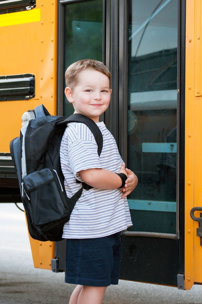 Shutterstock Kid Getting On Bus